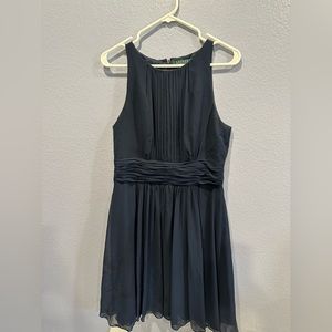 Lauren Ralph Lauren Evening Navy dress Size 10